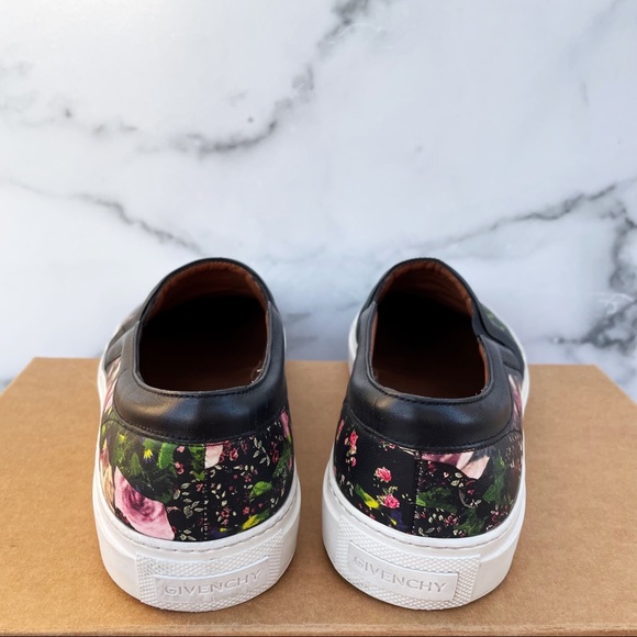Givenchy women’s floral-print slip-on sneaker skate shoe size IT 38 US 8 - Picture 3 of 16